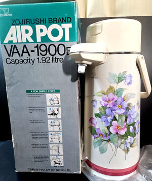 ZOJIRUSHI AIR POT VAA-1900e 1.92 Litre New NOS vintage